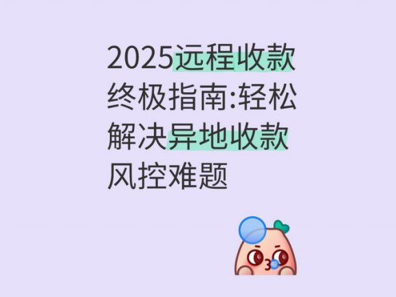 2025远程收款求生手册：别让风控系统盯上你的钱包！